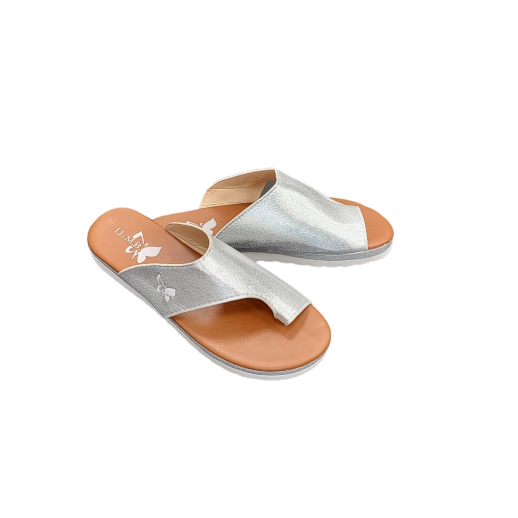 Silver Love Slides - I.L.M.B. Fitness