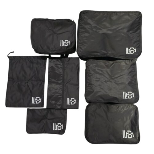 Neatly Organized Packing Cubes