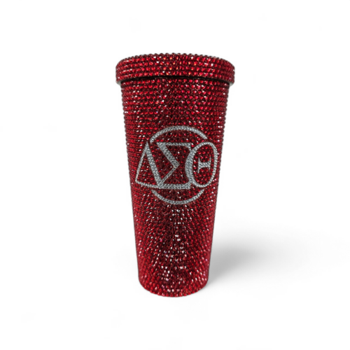 Crimson Bling Tumbler