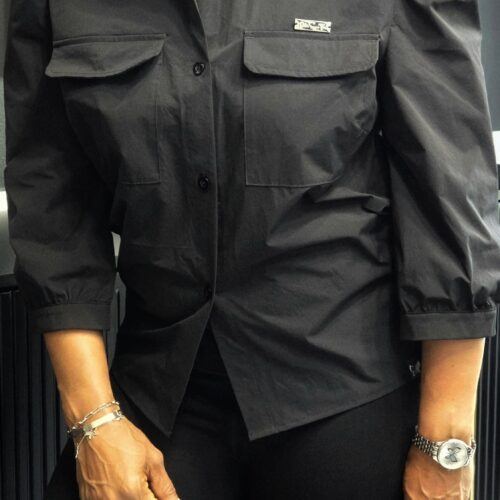 Delta Woman Balloon Cap Sleeve